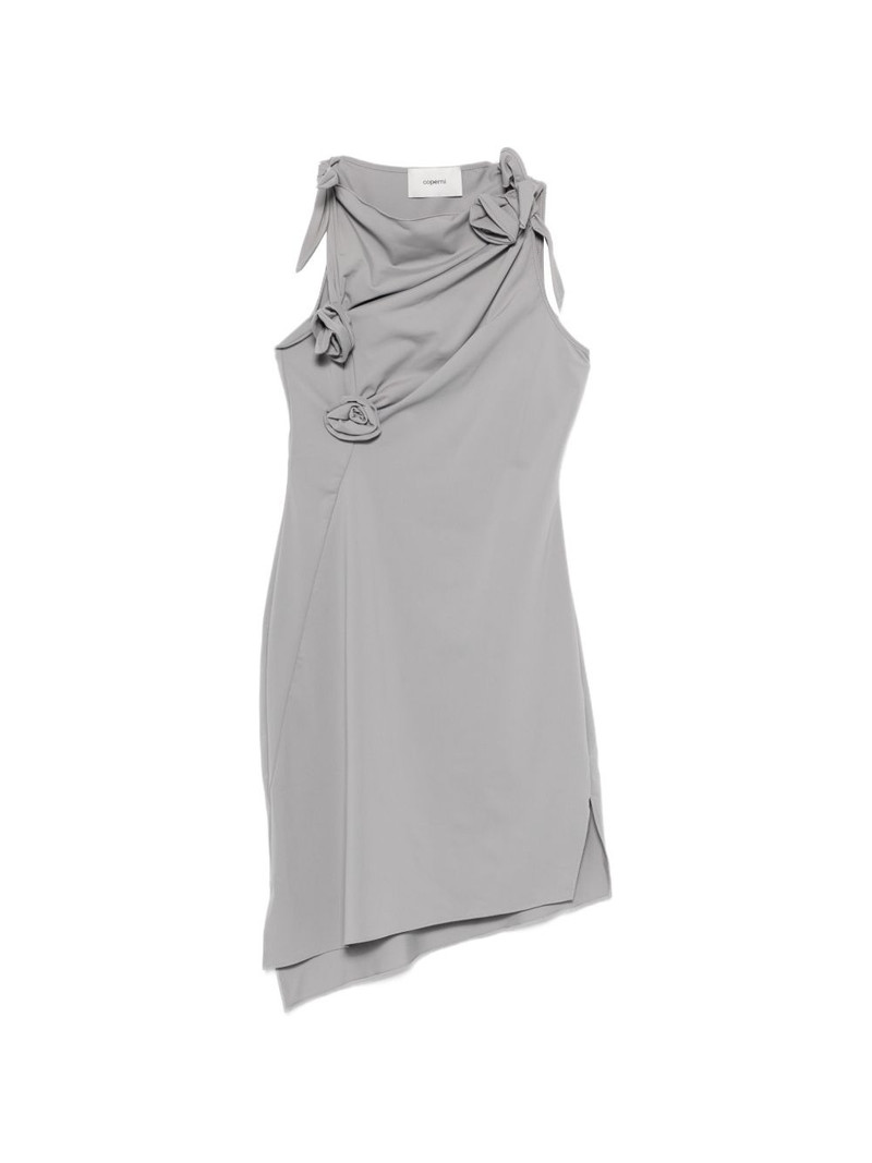 bow-detail cutout dress 1