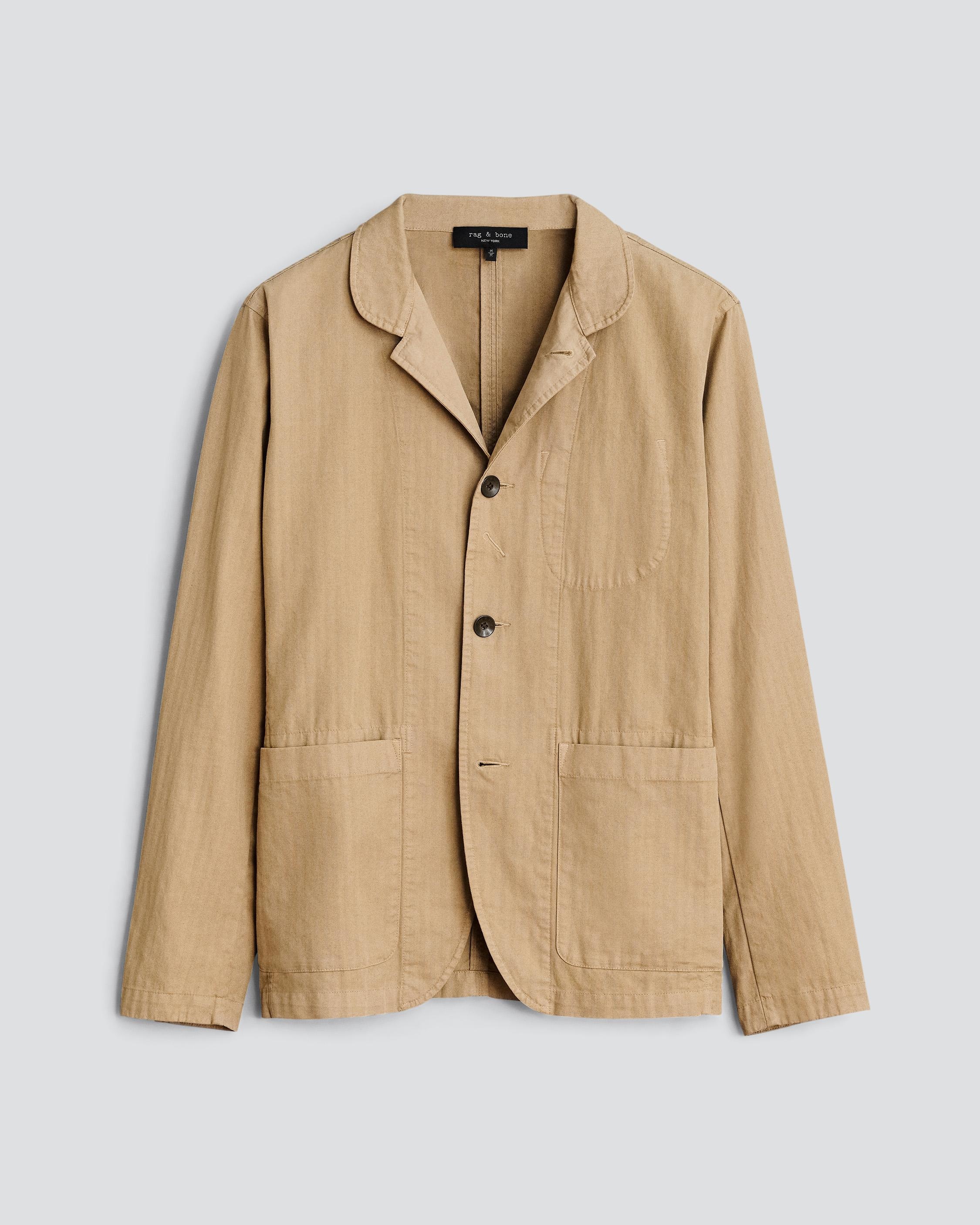 Jasper Cotton Linen Blazer
Relaxed Fit Blazer - 1