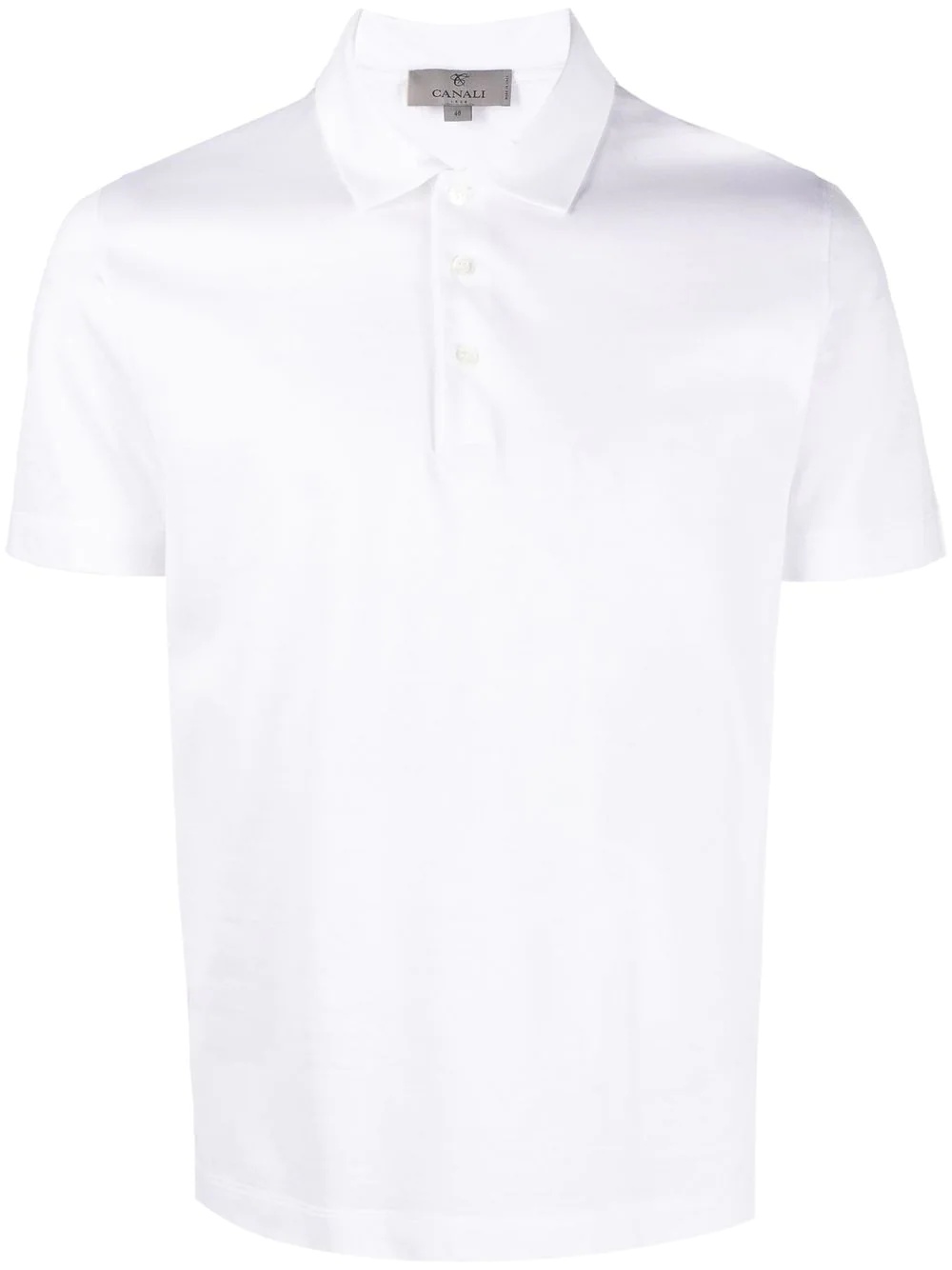 short-sleeved polo shirt - 1