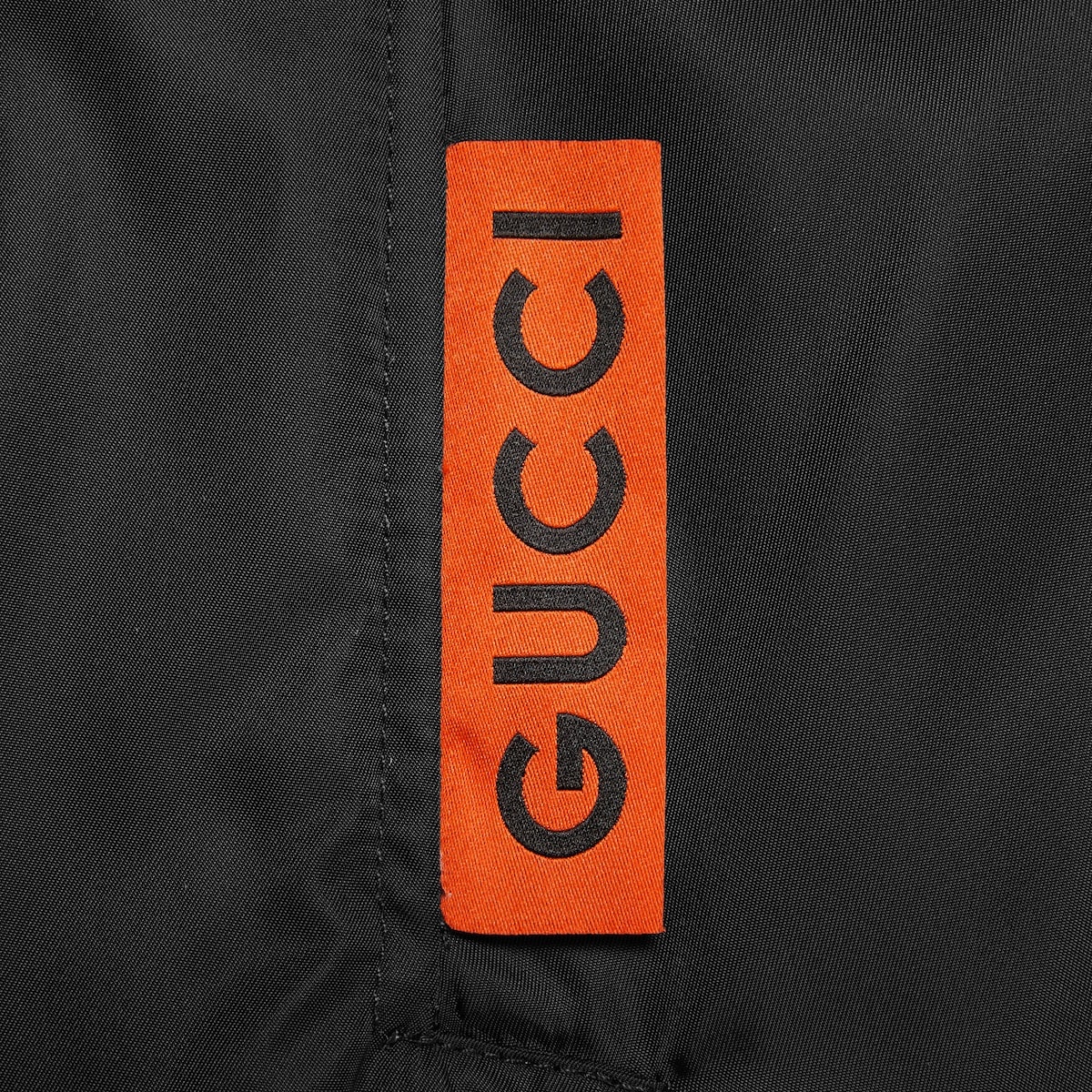 Nylon dress with Gucci label - 4