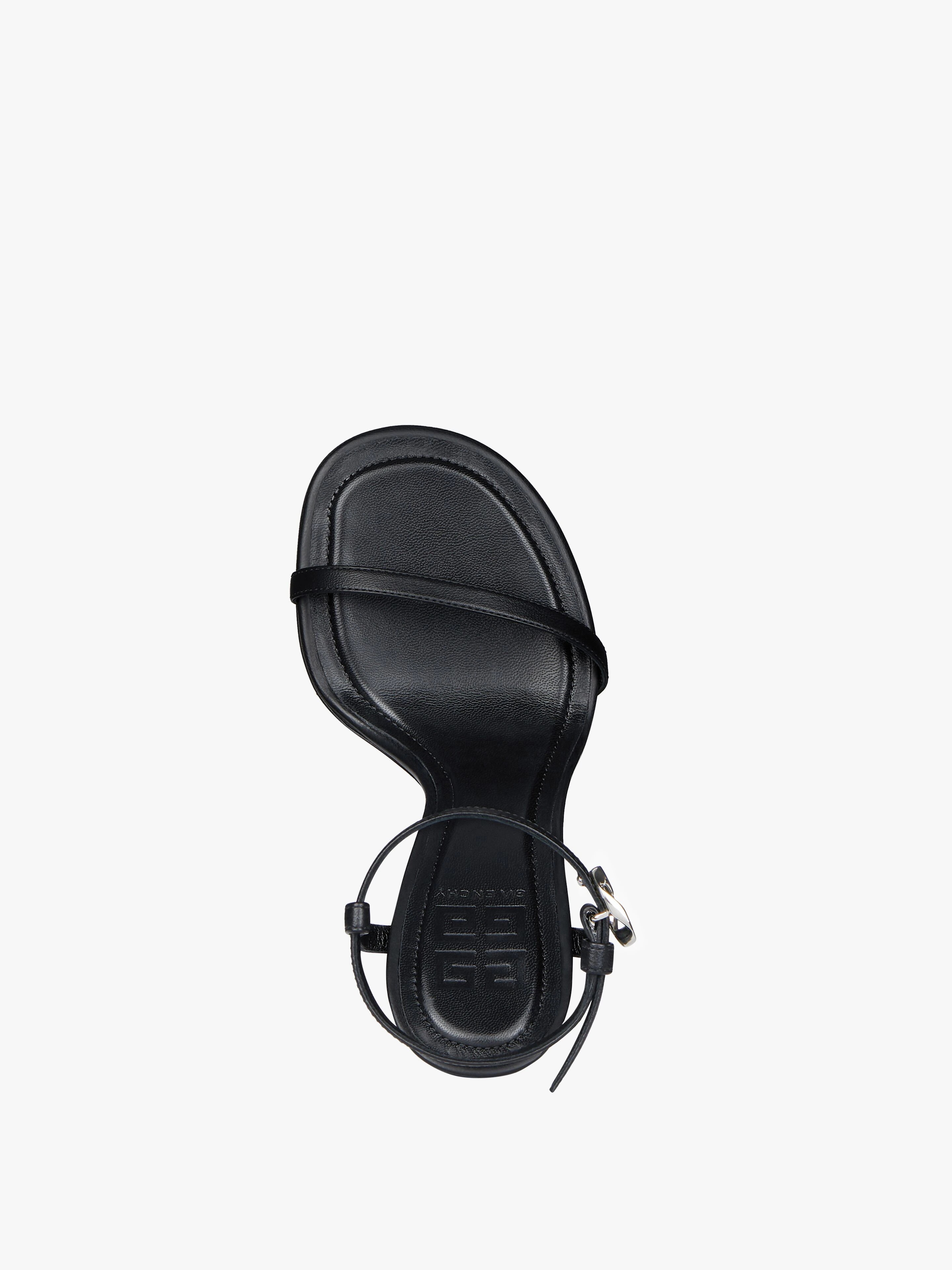 G CUBE SANDALS IN LEATHER - 4