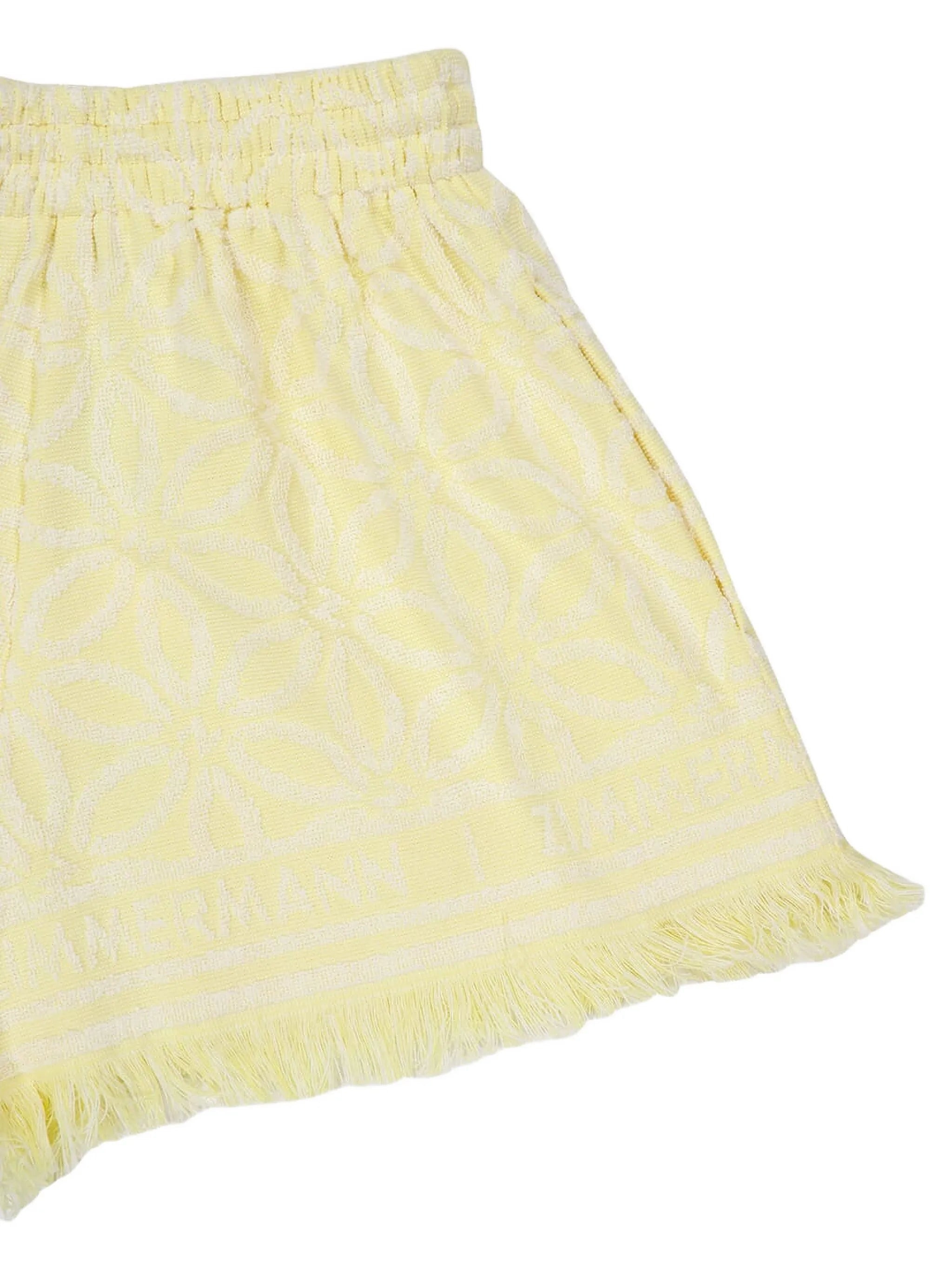 Coco fringed jacquard shorts - 3