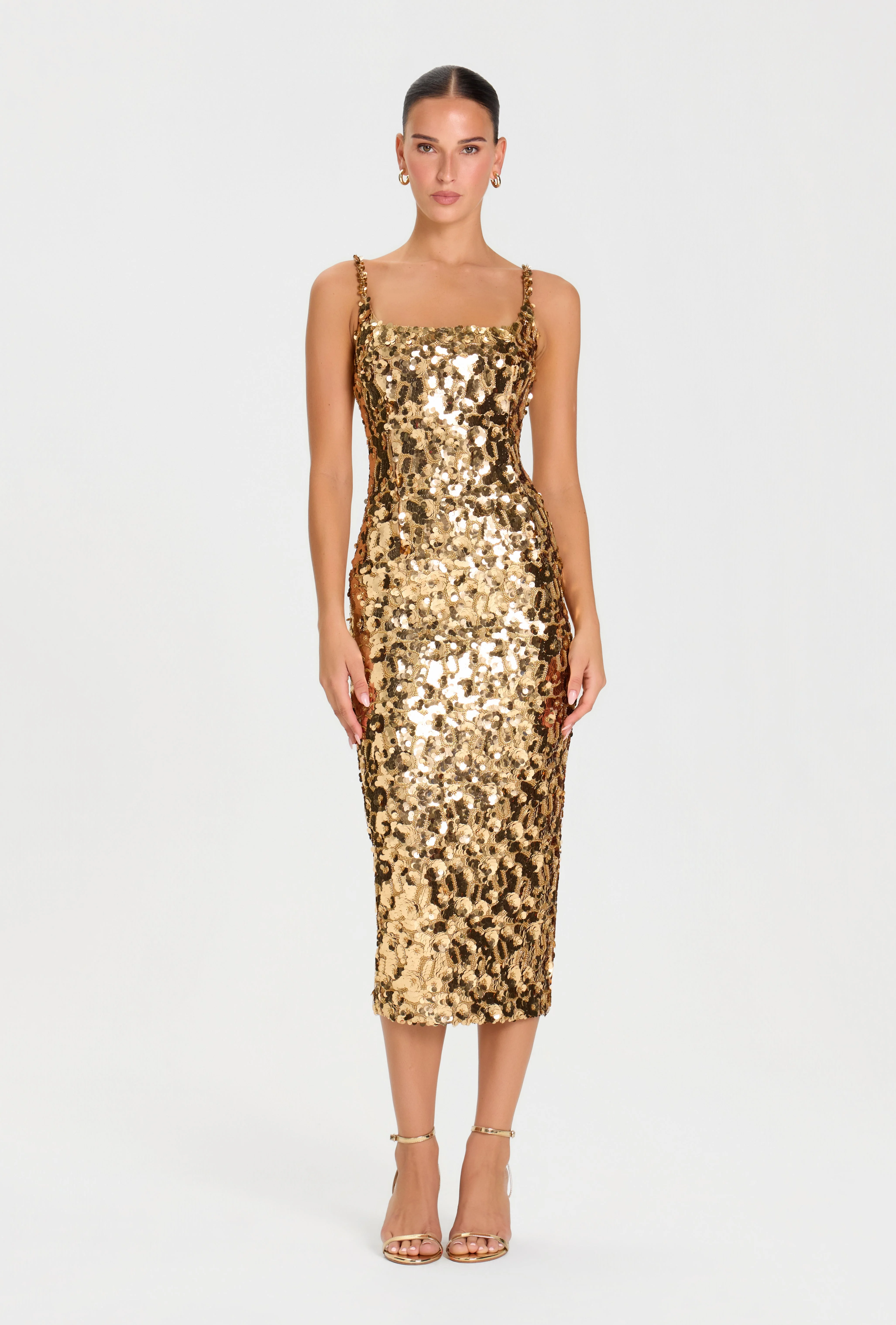 Tamara Gold Dress - 1