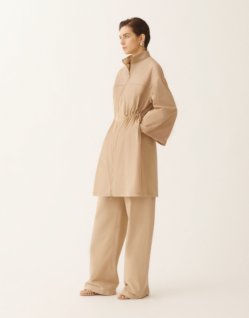 FABIANA FILIPPI Technical taffeta parka outlook