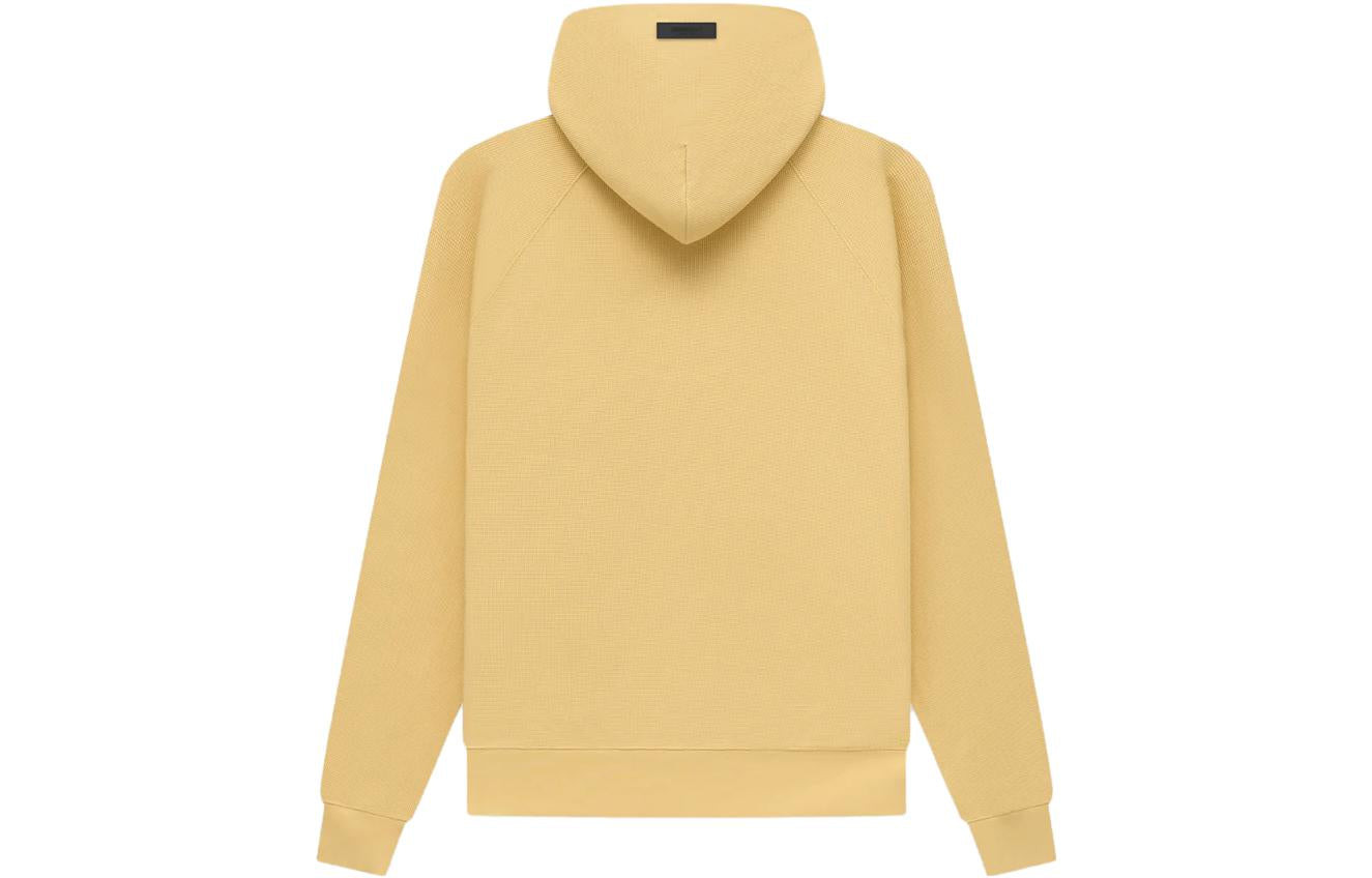 Fear of God Essentials SS23 Waffle Raglan Hoodie 'Light Tuscan' FOG-SS23-033 - 3