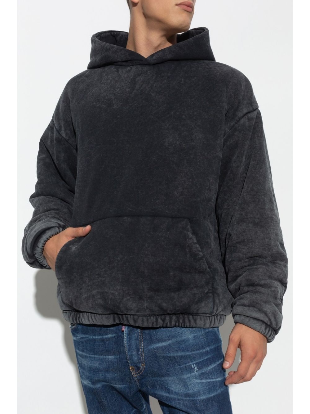 Icon-embossed hoodie - 3