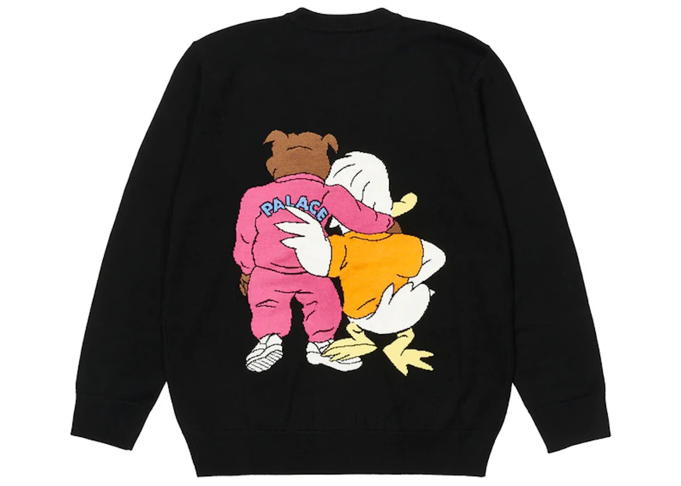 Palace Dog And Duck Knit Black - 2
