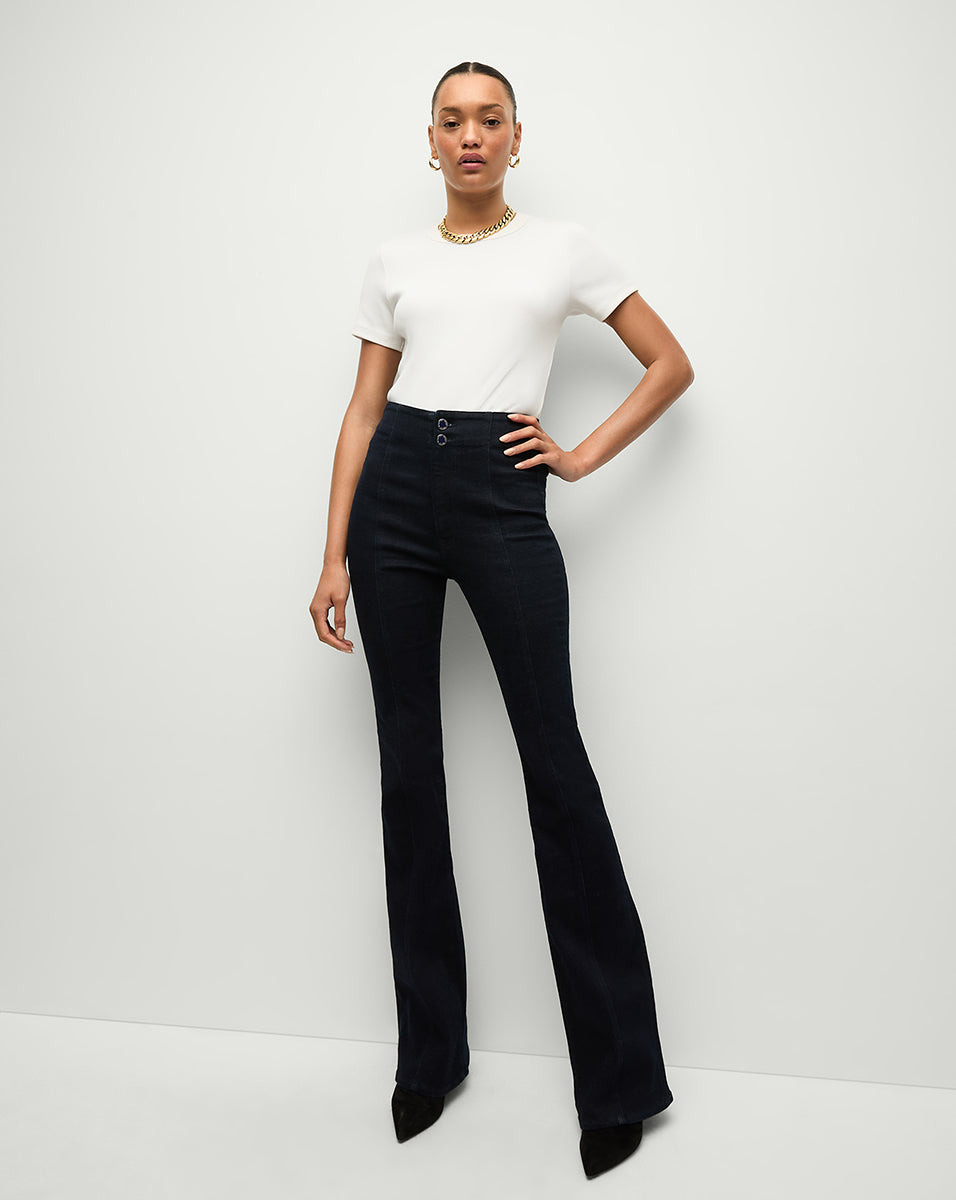 BEVERLY SKINNY-FLARE JEAN - 2
