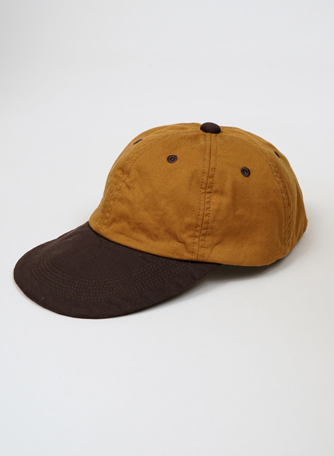 Baseball Cap Cotton Twill in Brown - 1