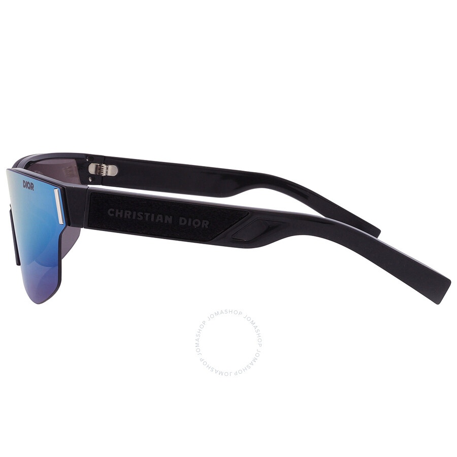 Dior DIORADDICT Grey Blue Flash Shield Men's Sunglasses DM40021U 01B 99 - 5