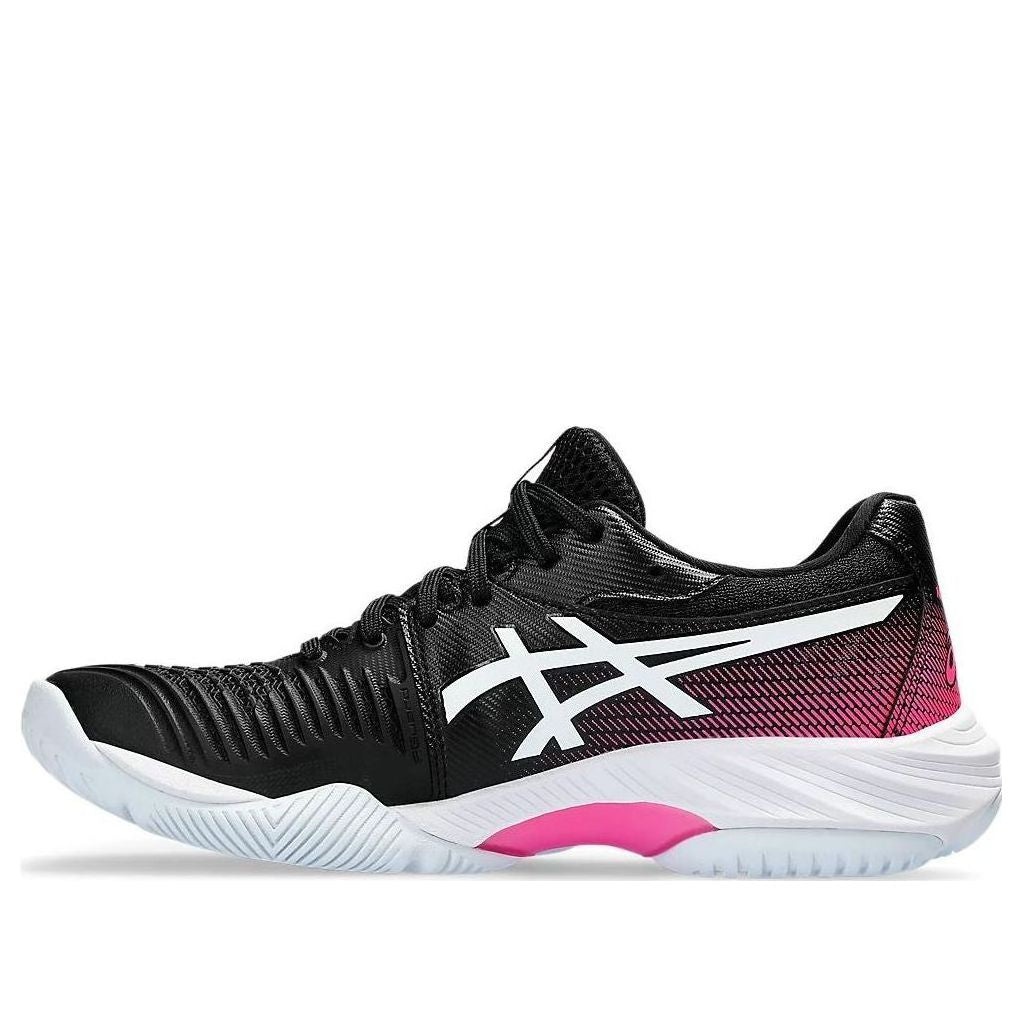 (WMNS) ASICS Netburner Ballistic FF 3 'Black Hot Pink' 1052A069-003 - 1