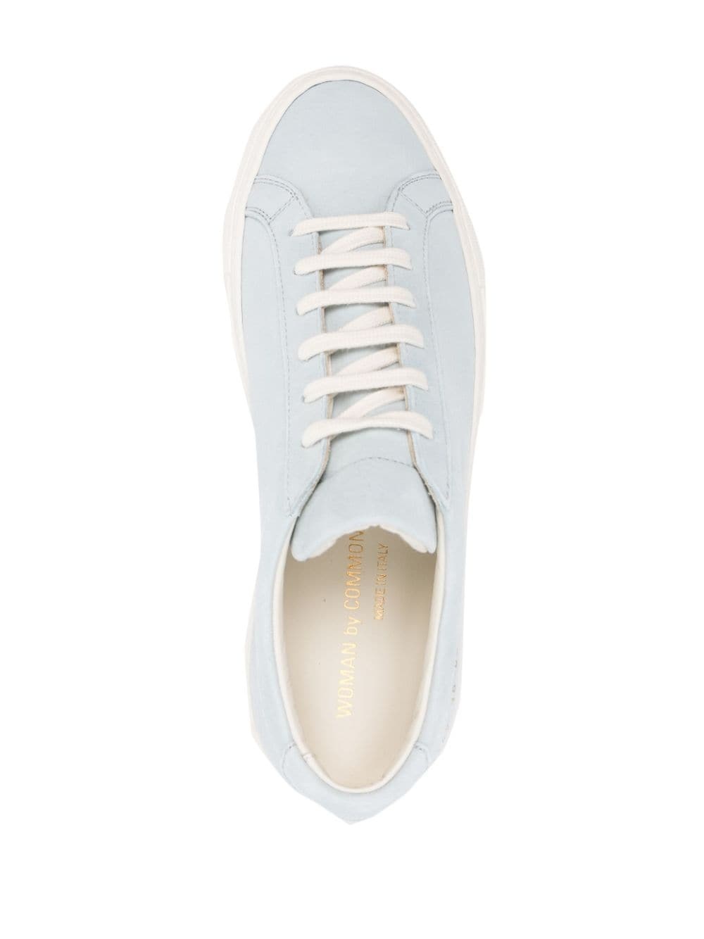 Contrast Achilles suede sneakers - 4