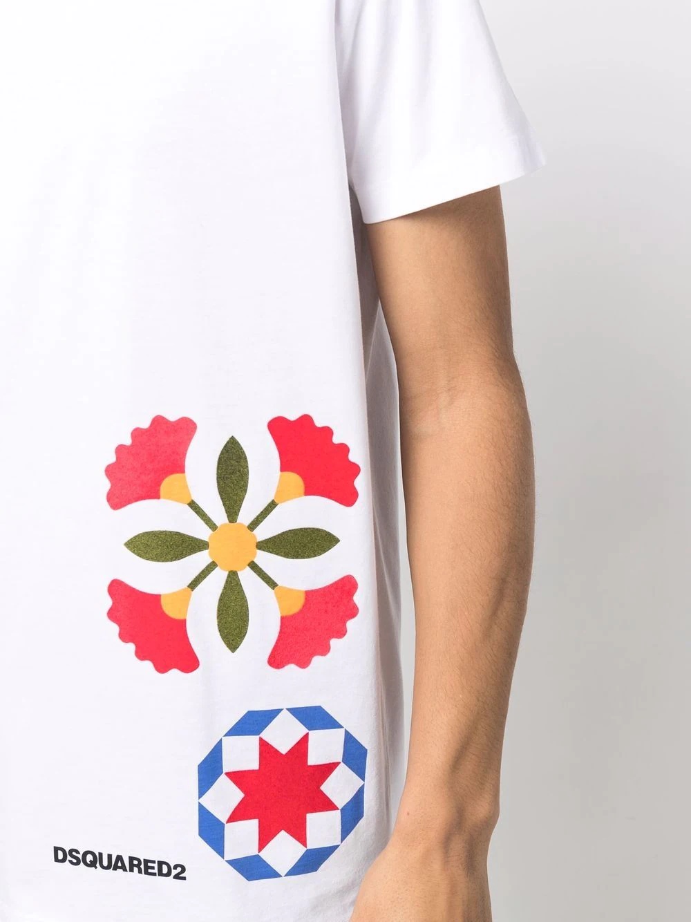 graphic-print short-sleeve T-shirt - 5