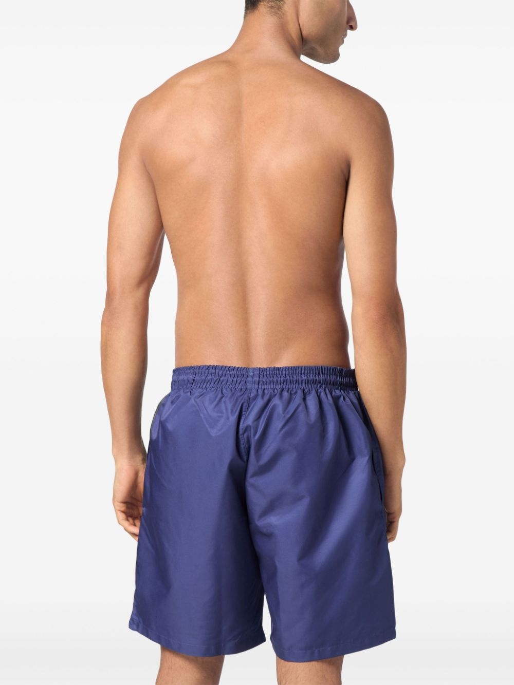 Skull&Bones-print swim shorts - 4