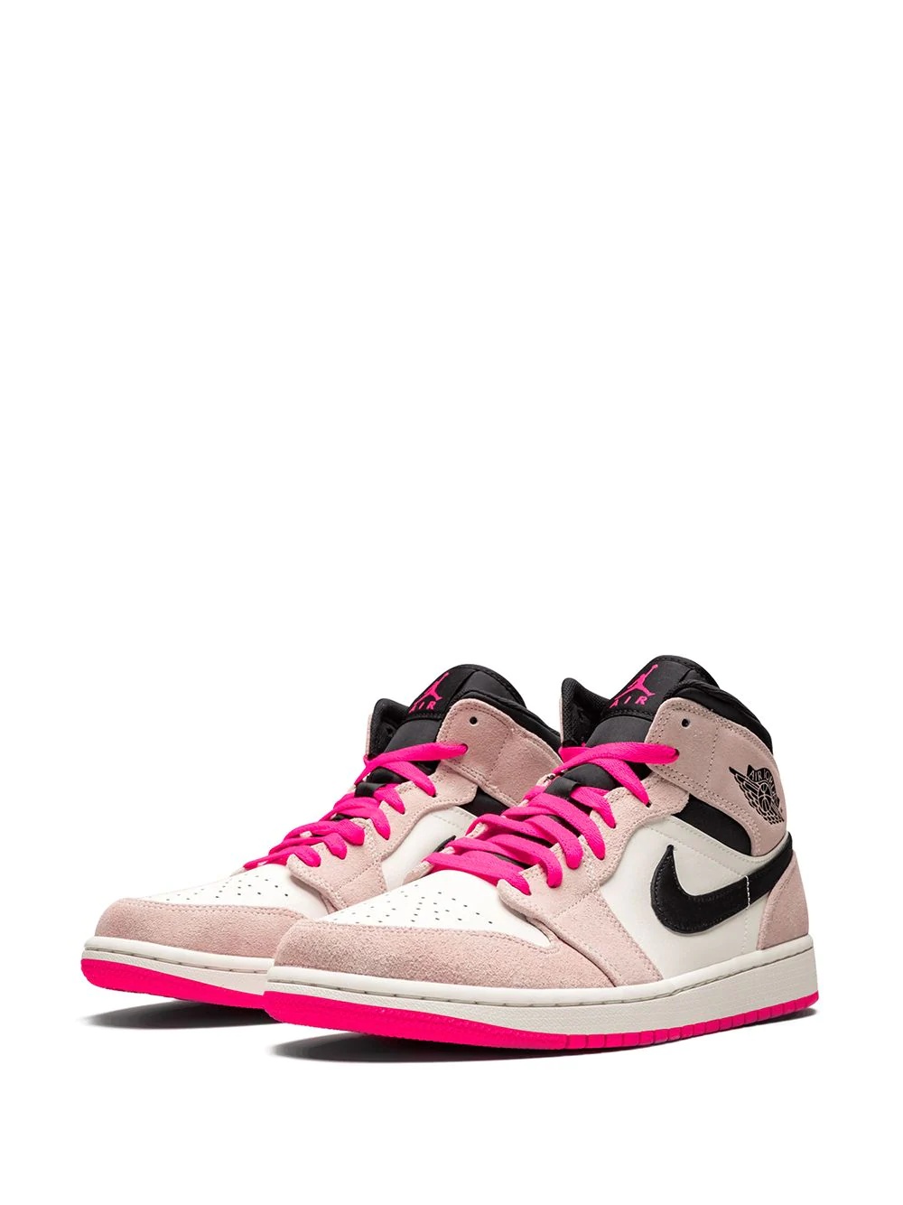 Air Jordan 1 Mid SE crimson tint/hyper pink - 2