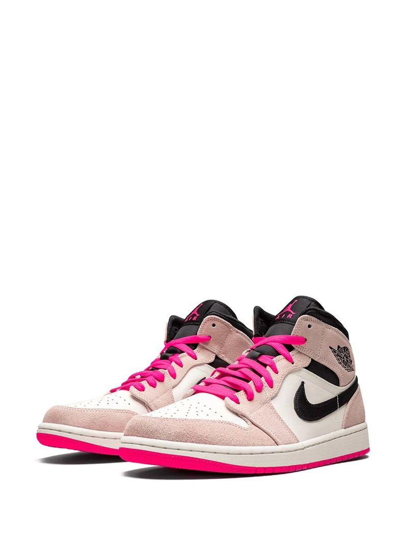 Jordan Air Jordan 1 Mid SE crimson tint/hyper pink outlook