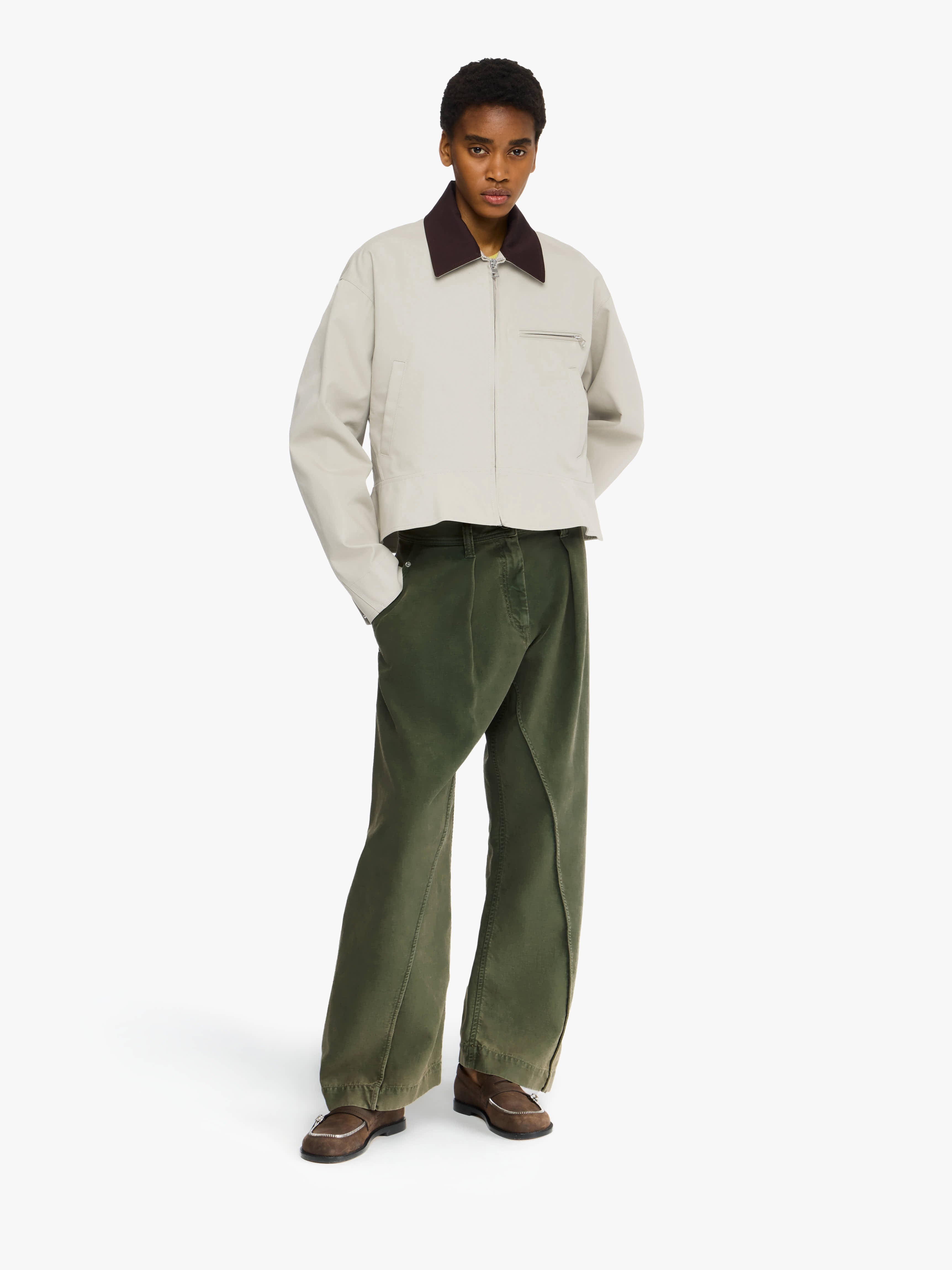 CURVED HEM WORKWEAR JACKET - 2