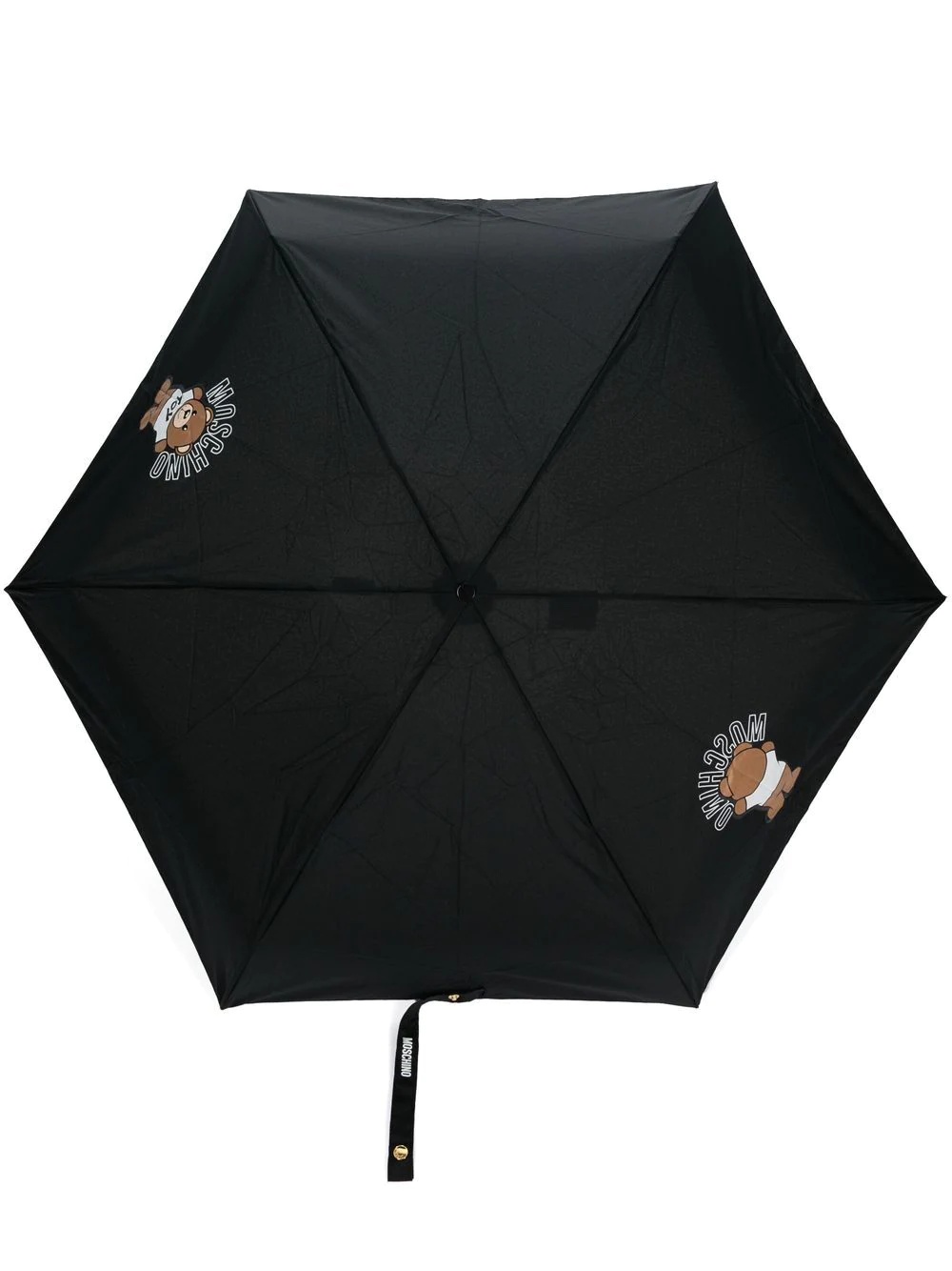 Teddy logo-print umbrella - 1