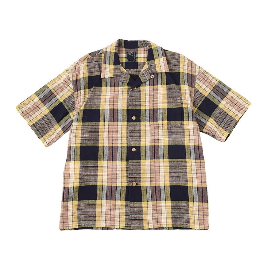 WALLIS SHIRT S/S CHECK (N.D.) YELLOW CHECK - 1