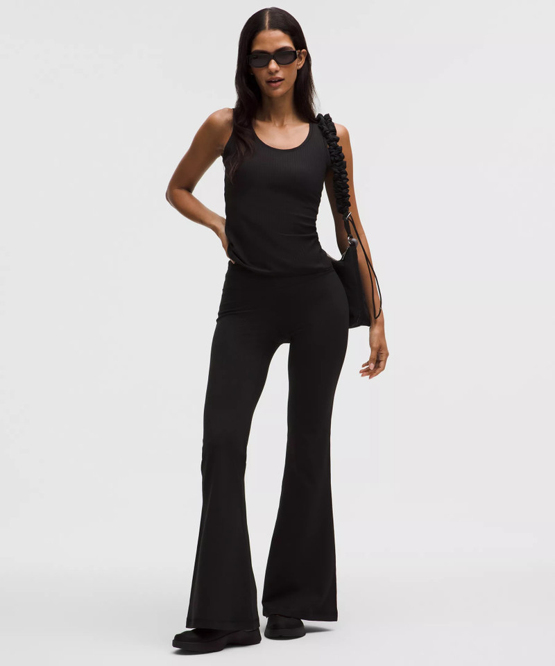 Wundermost Ultra-Soft Ribbed Nulu Scoop-Neck Tank Top 3