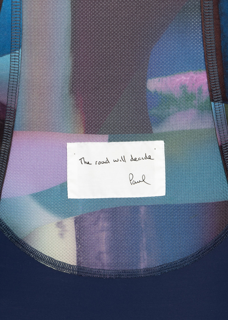 'Abstract Landscape' Cycling Bib Shorts 3