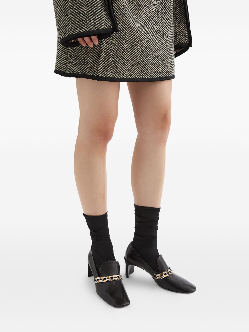 leather pumps - 5