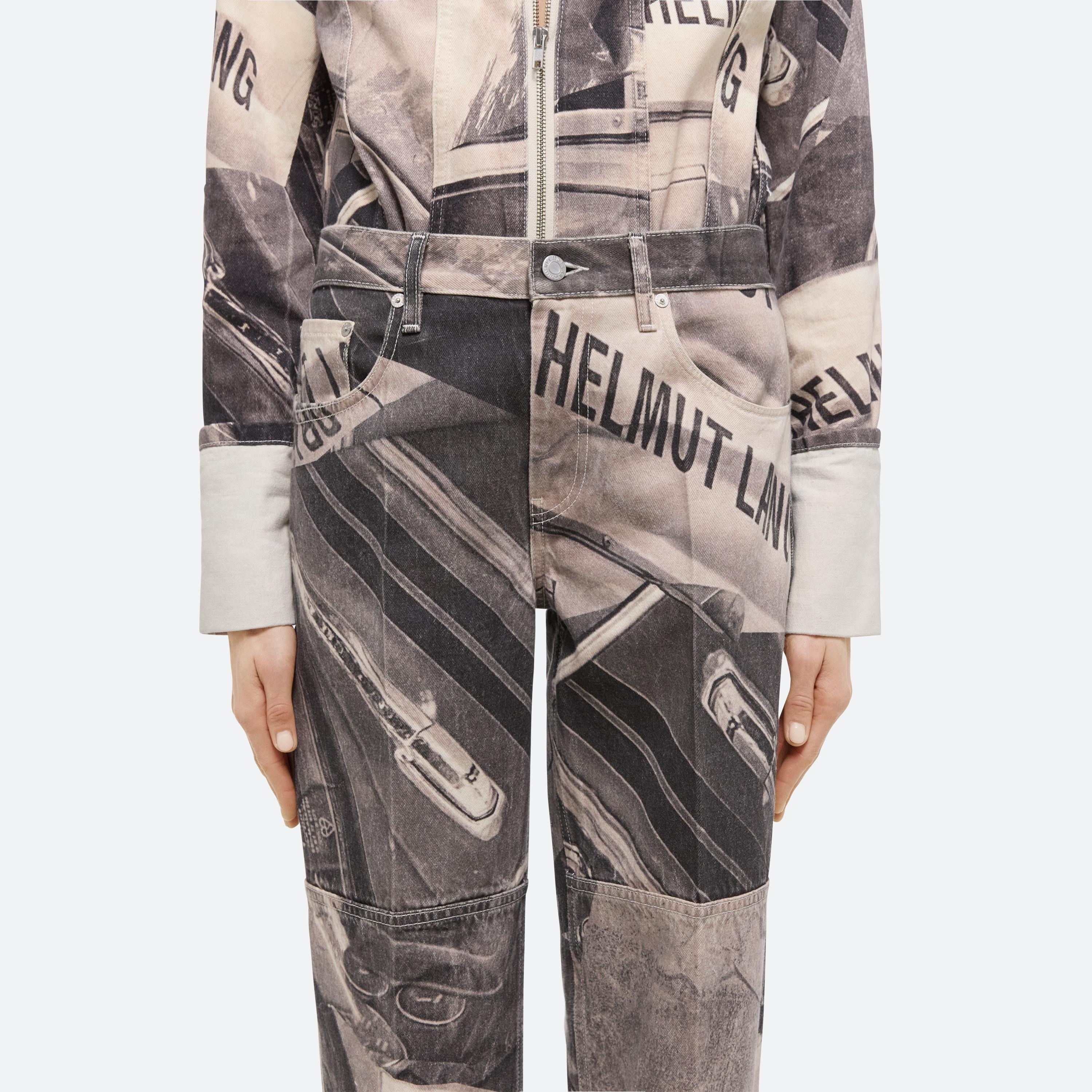 PRINTED CARPENTER JEANS - 6