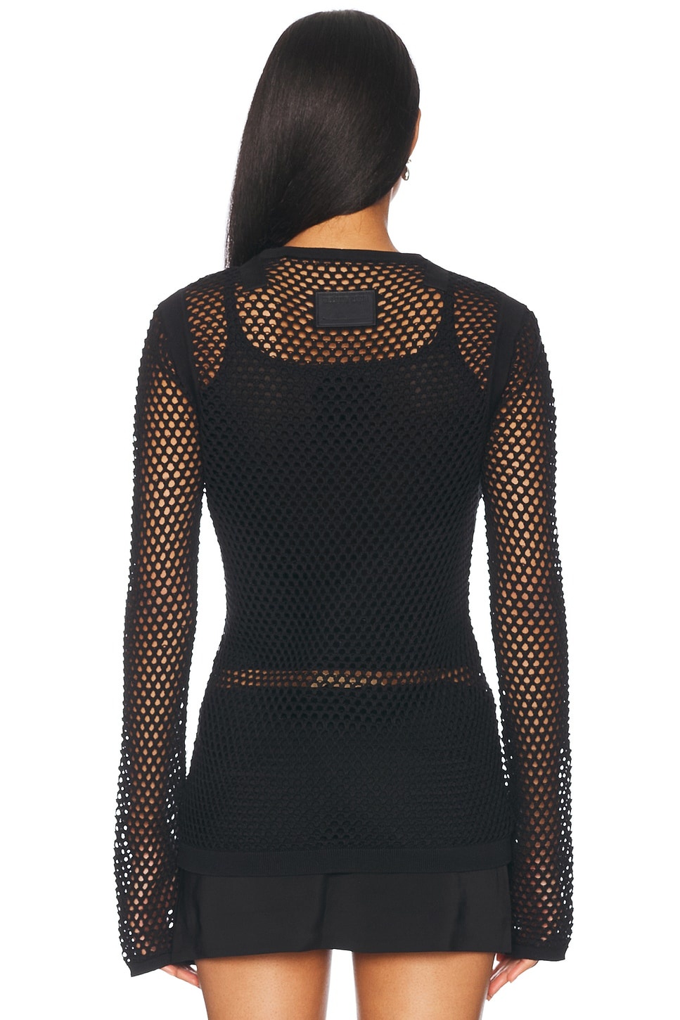 Mesh Long Sleeve Top - 3