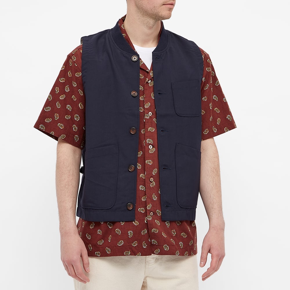 Universal Works Tropical Chore Waistcoat - 5