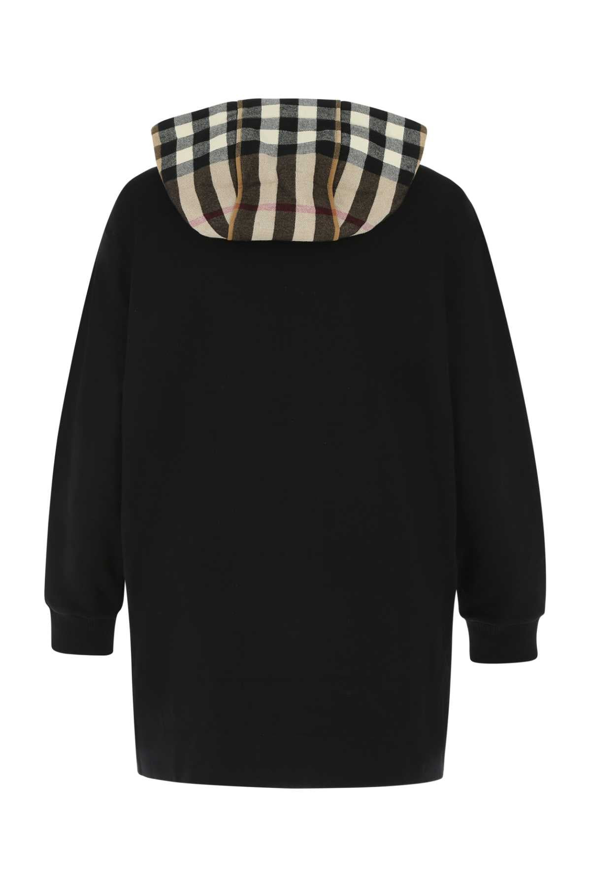 Burberry Women Black Cotton Sweatshirt - 2