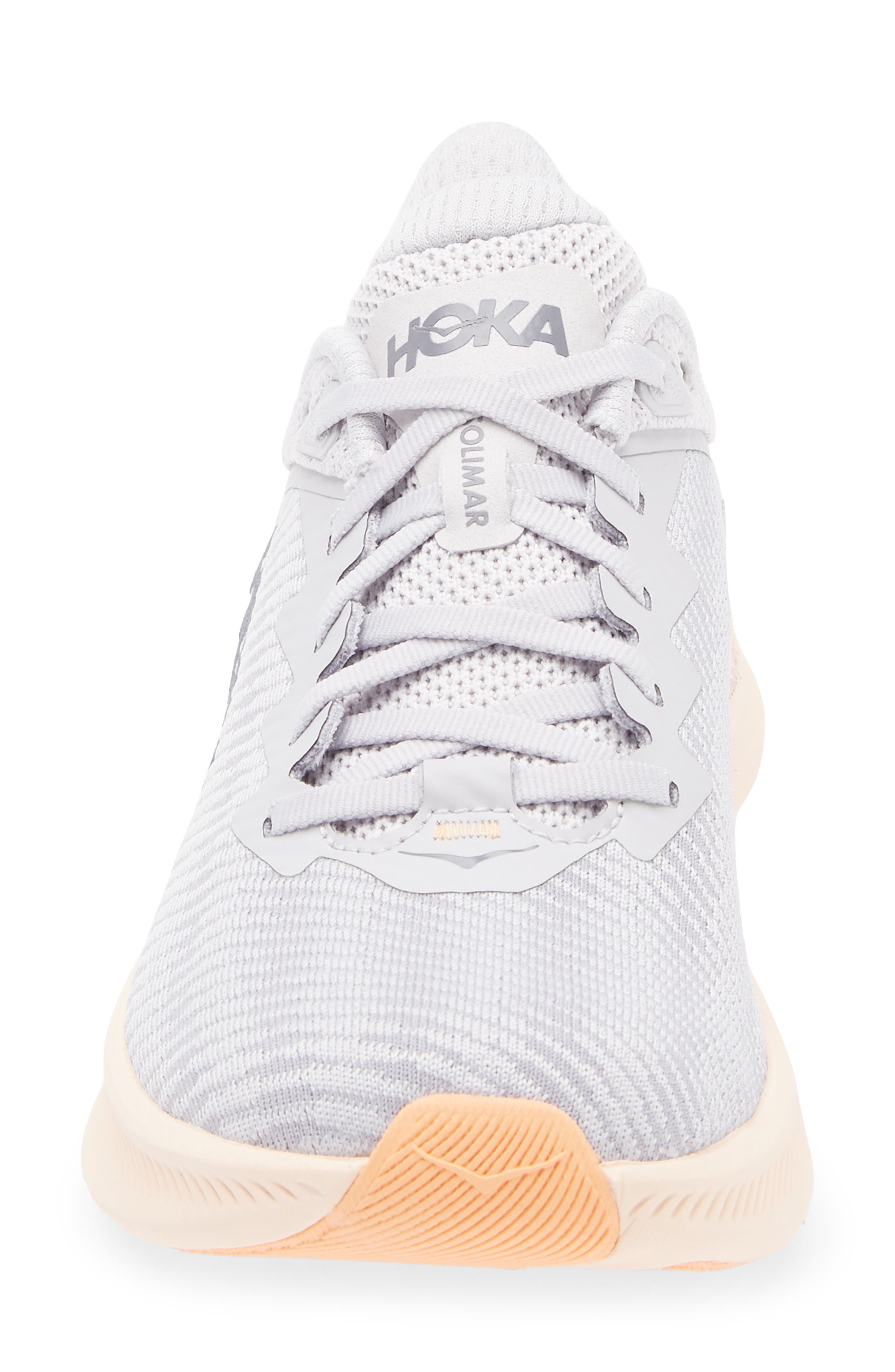 HOKA Solimar Running Shoe in Cosmic Grey /Tangerine Glow at Nordstrom - 4