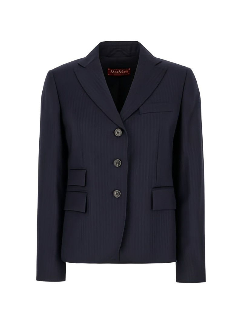pinstripe button jacket 1