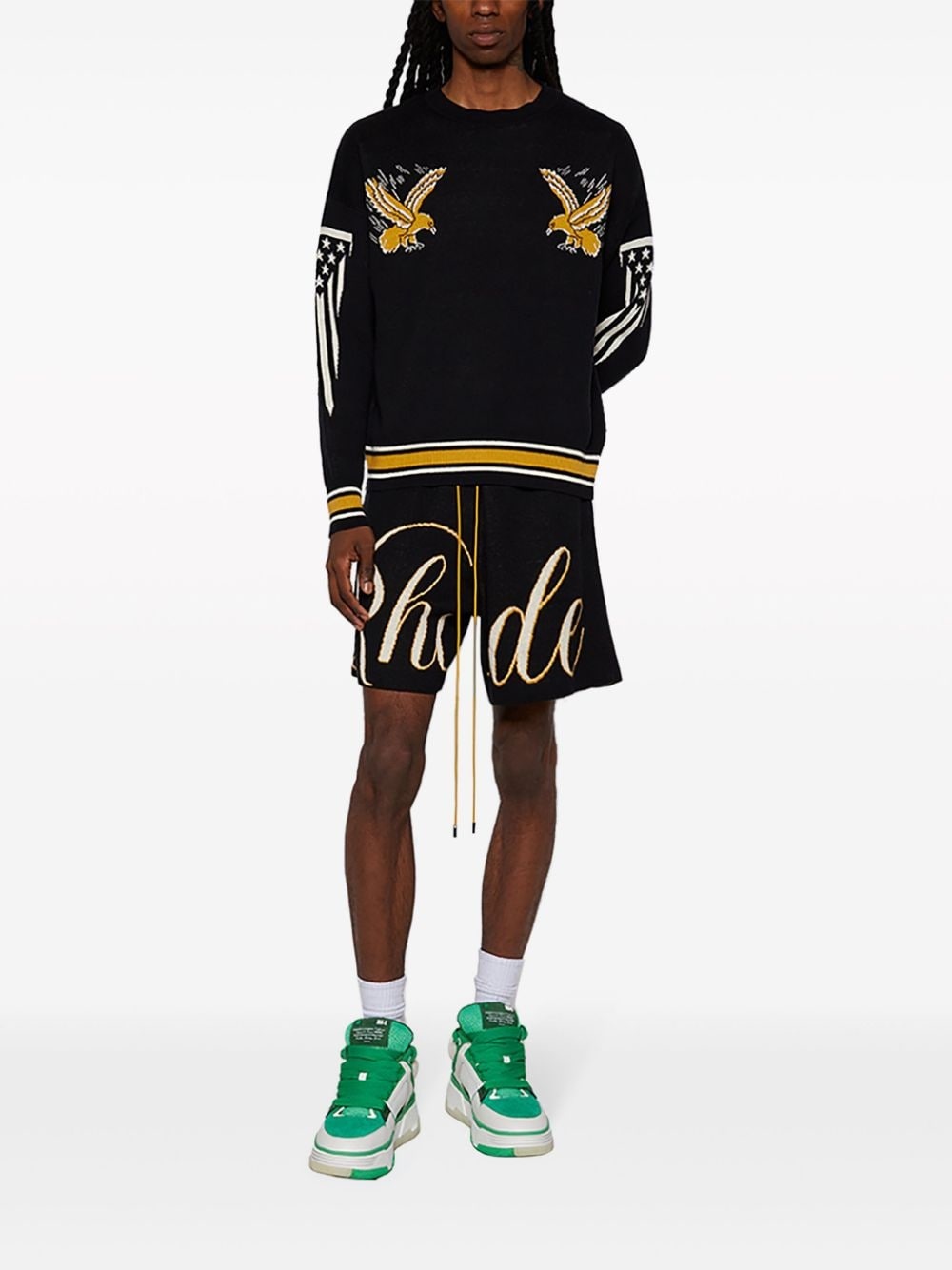 Eagle Souvenir intarsia knit jumper - 2