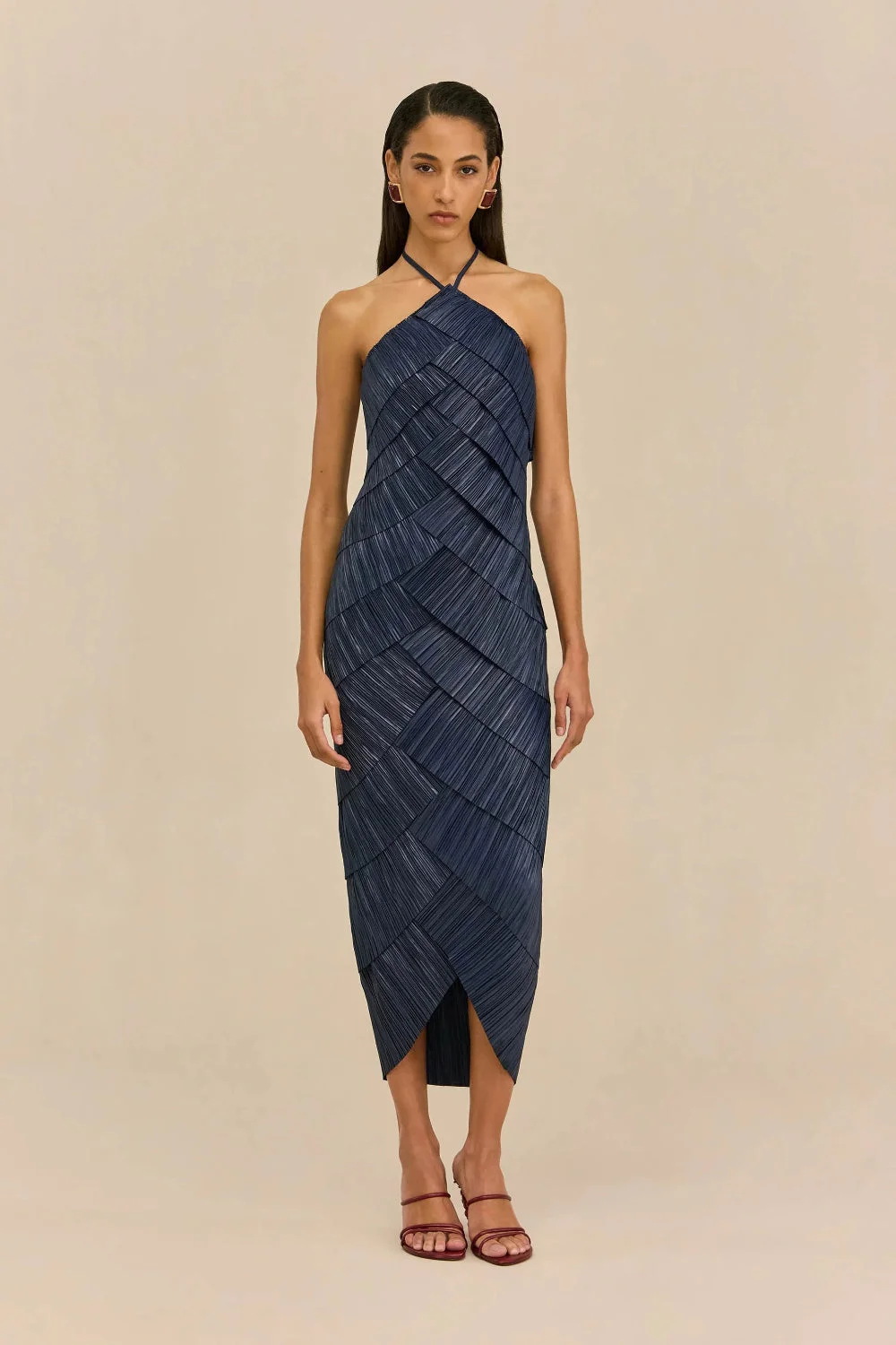 Patrizia Dress Deep Lake - 1