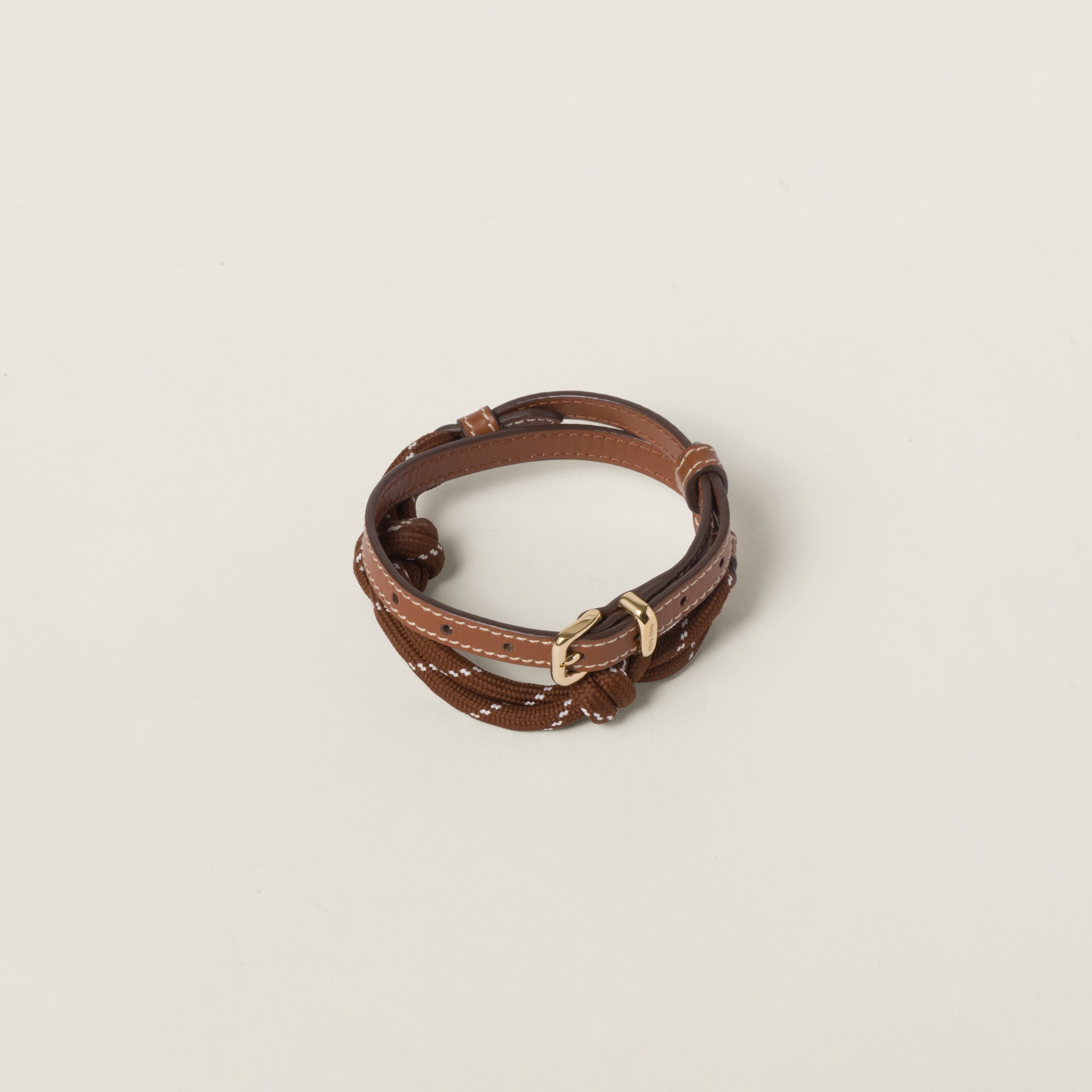 Leather anklet - 1