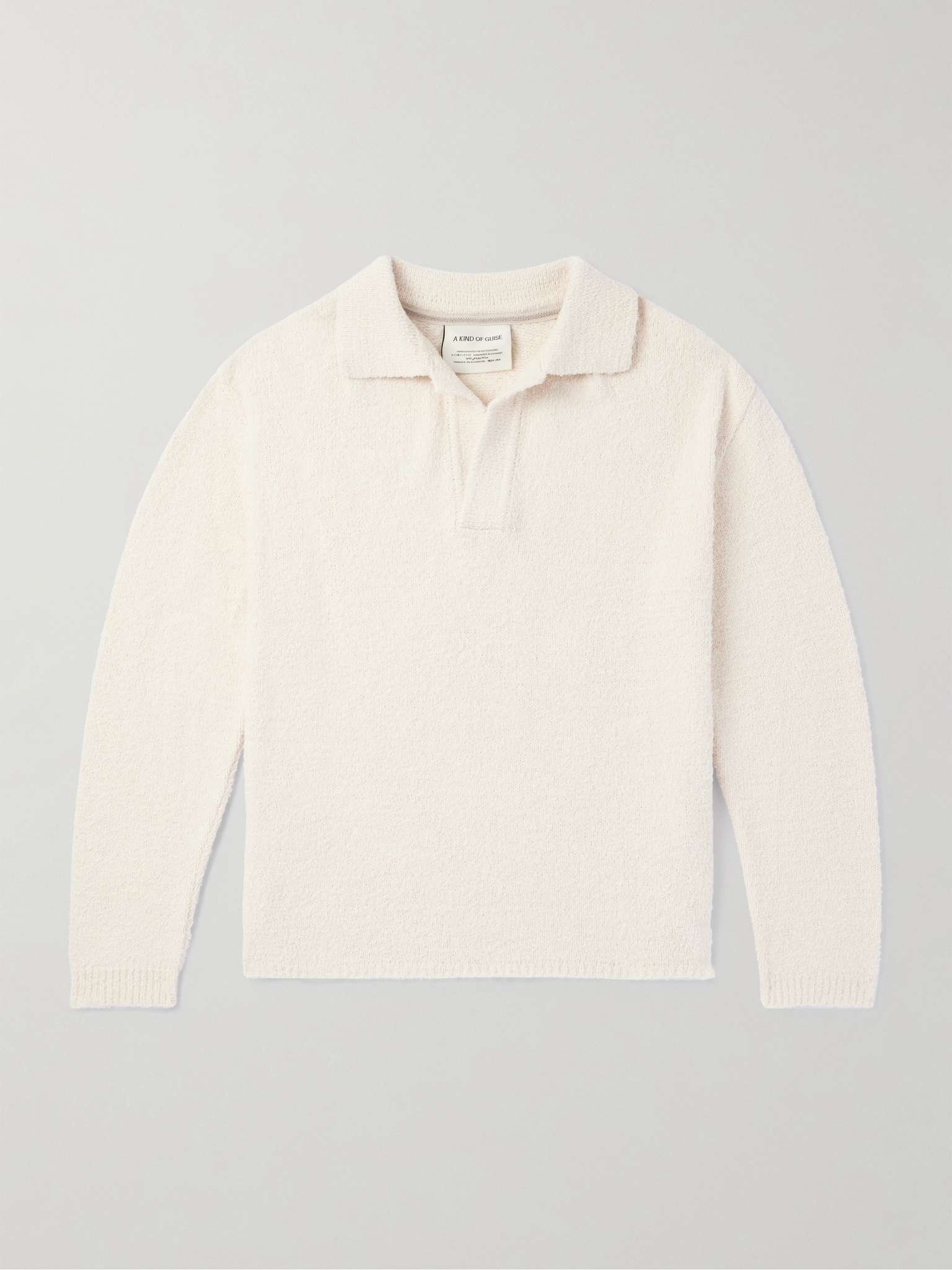 Brushed Organic Cotton Sweater - 1