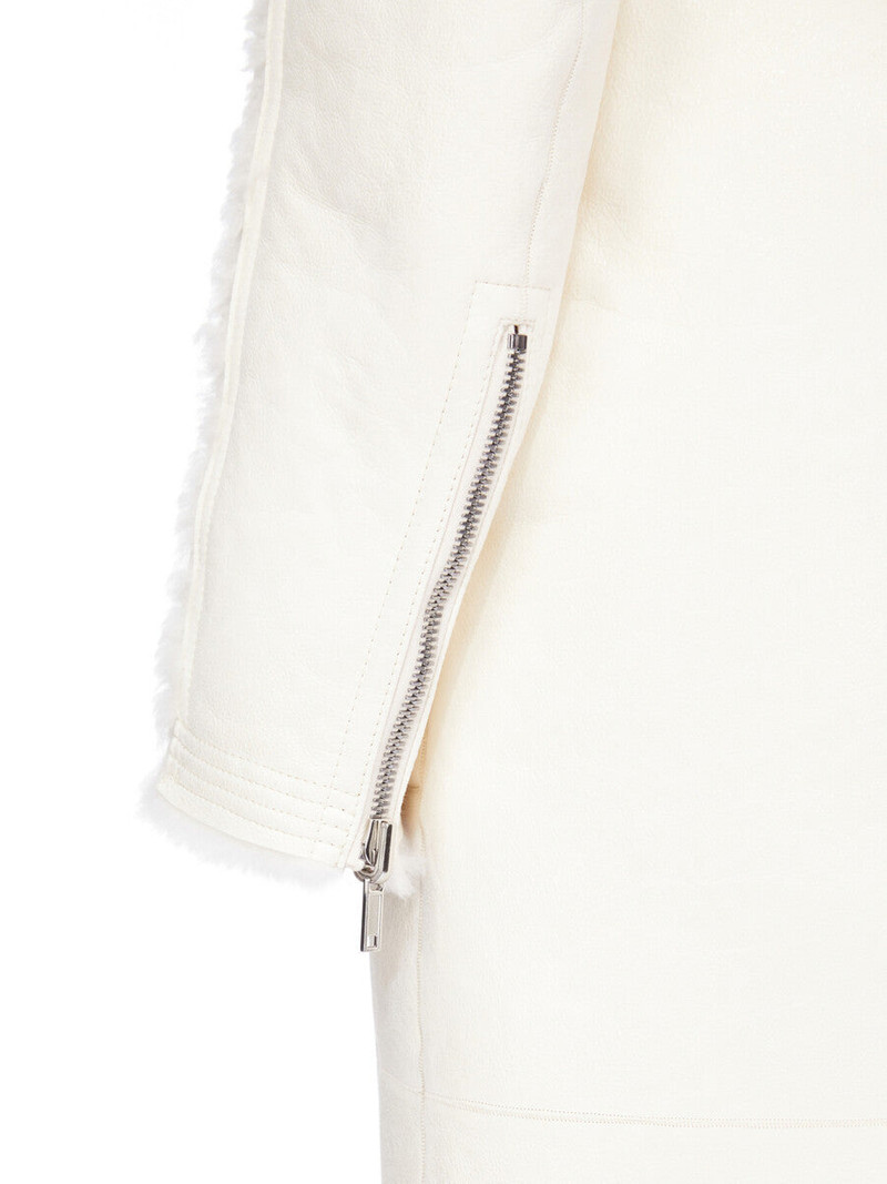 Off-White Concordians Klaus Reversible Shearling Coat 7
