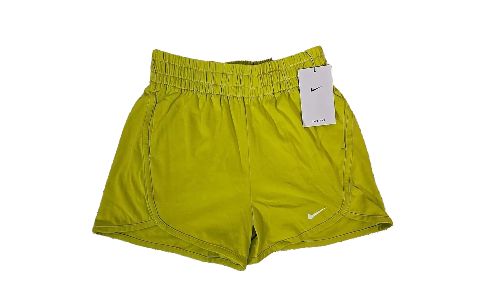 Dri-Fit Breezy 5" High-Waisted Training Shorts GS "Bright Cactus White" DX4965 308 - 1