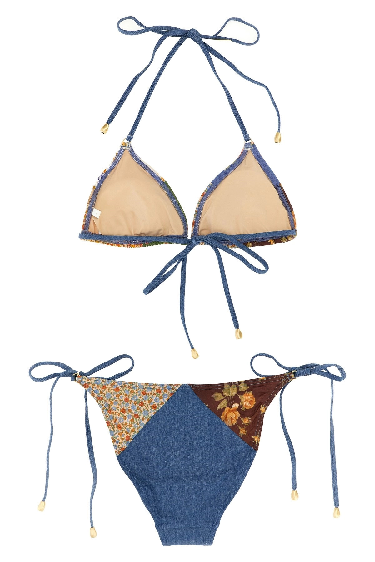 'Lucky Cotton Mini Tri' bikini - 2