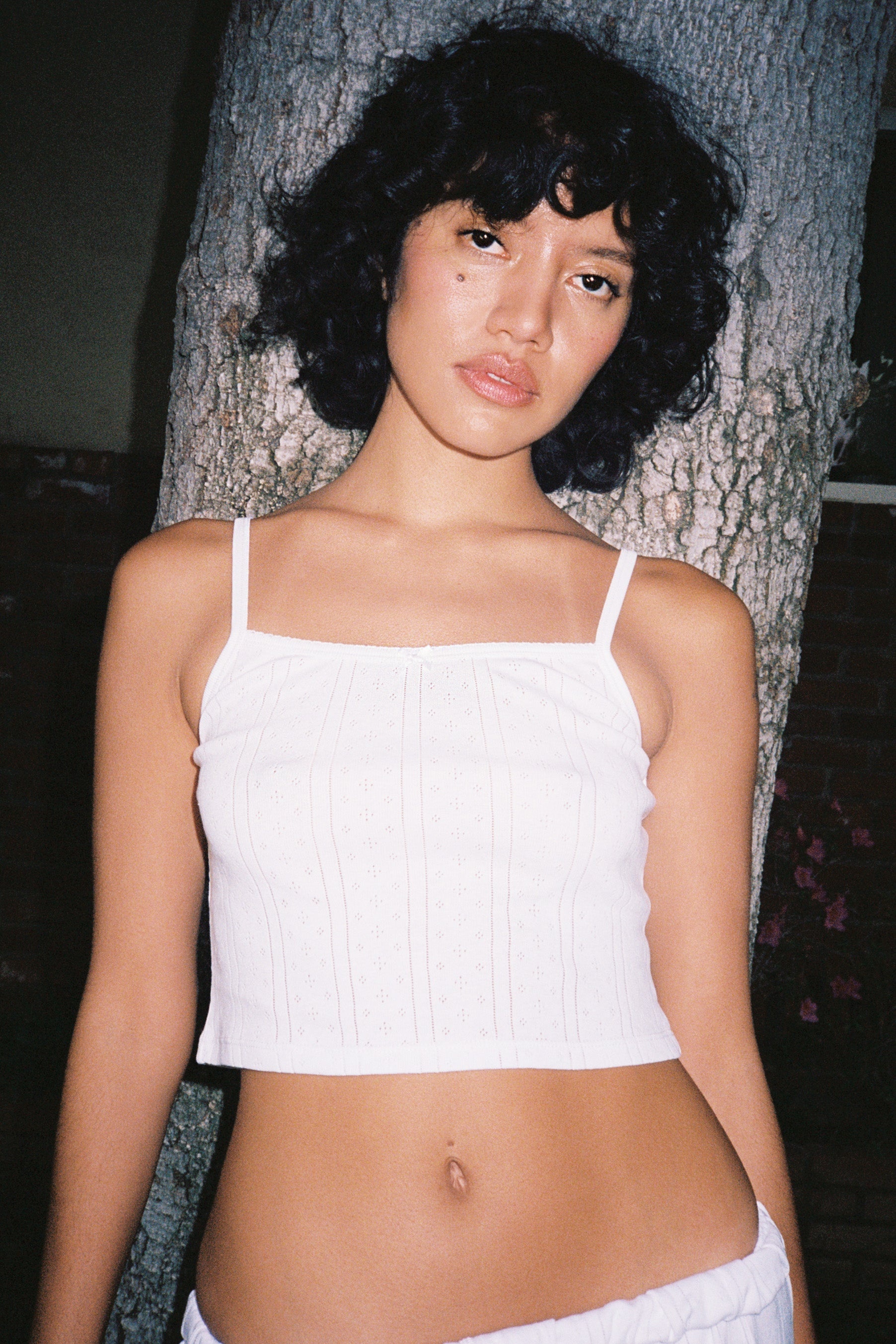 The Picot Tank White - 2