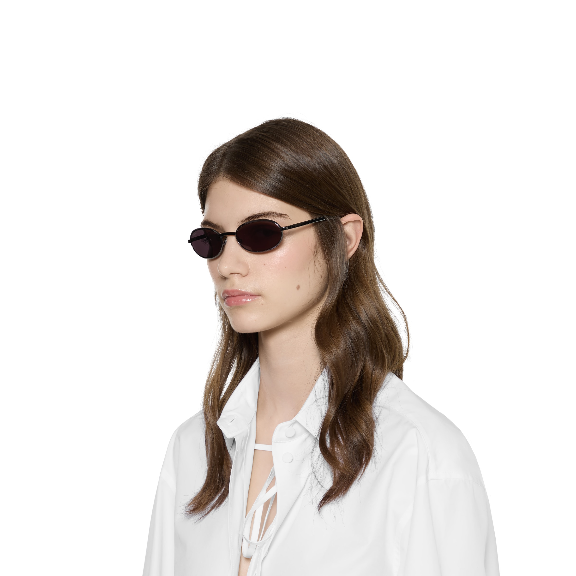 Oval frame sunglasses - 6