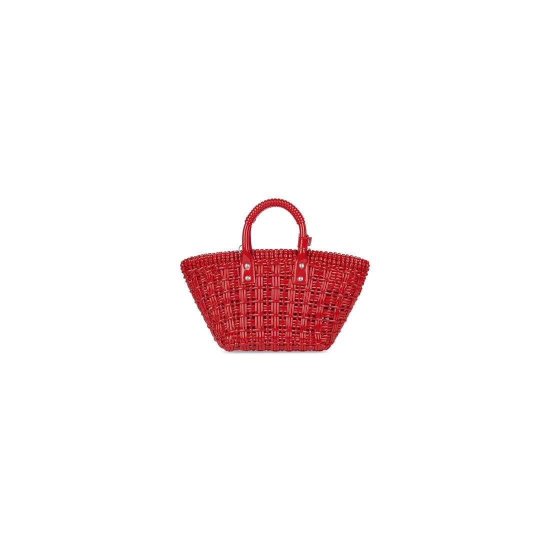 Women's Bistro Xs Basket With Strap in Red - 4