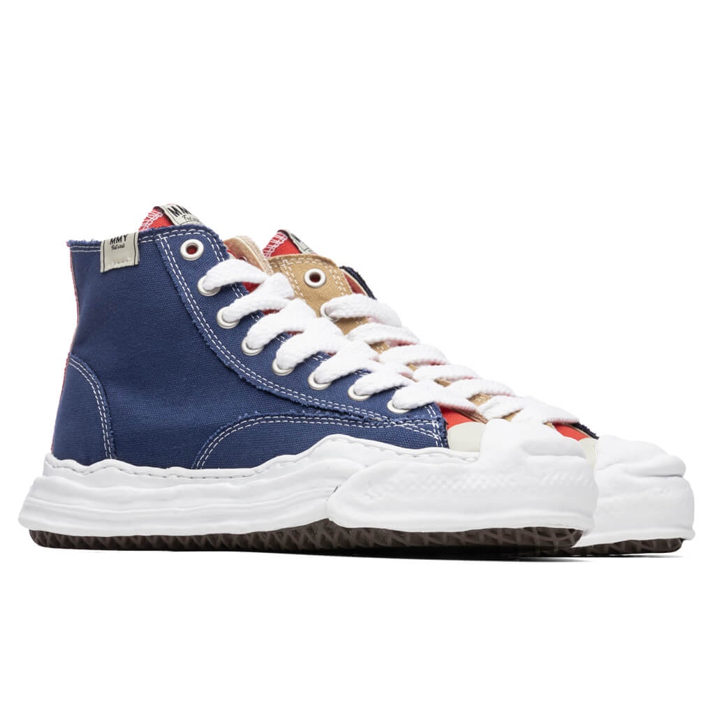 ORIGINAL SOLE TOE CAP HI SNEAKER - NAVY/BEIGE - 2