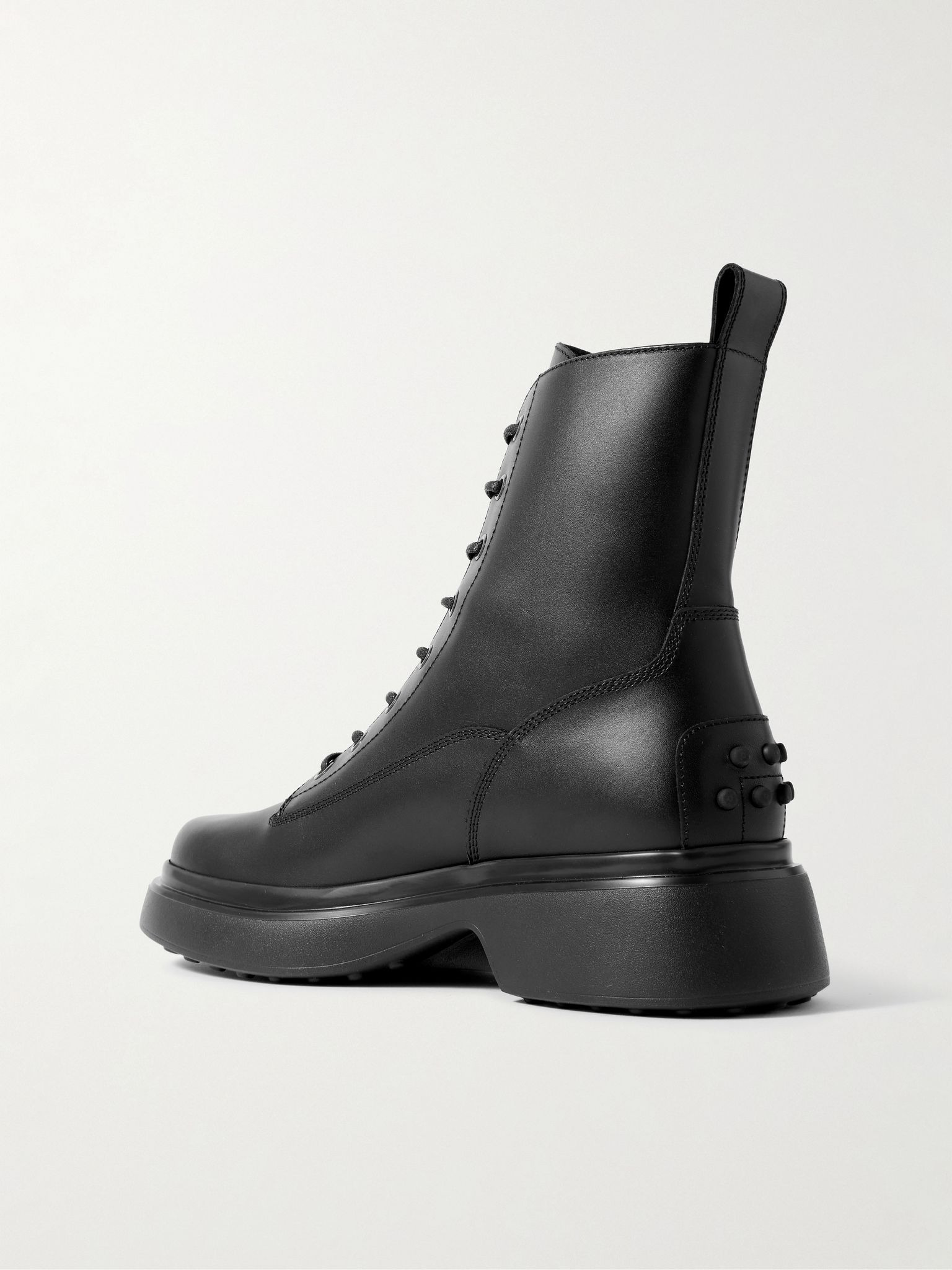 Gomma 74L leather ankle boots Black - 3