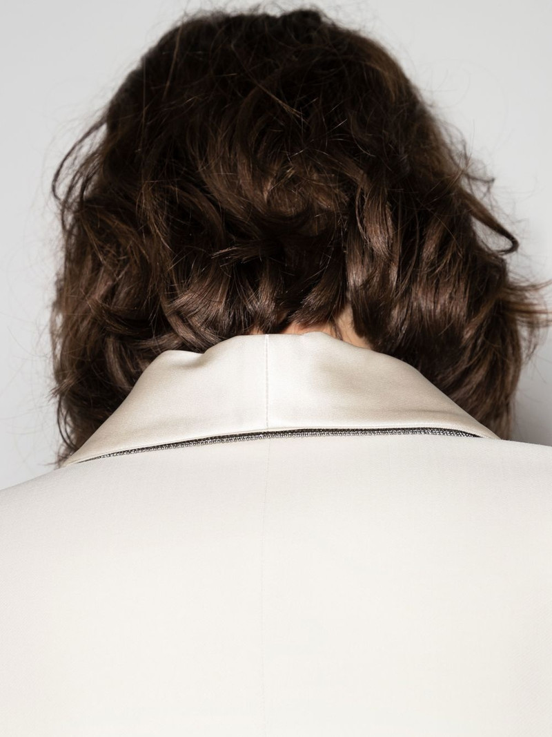 double-breasted shawl collar blazer 4