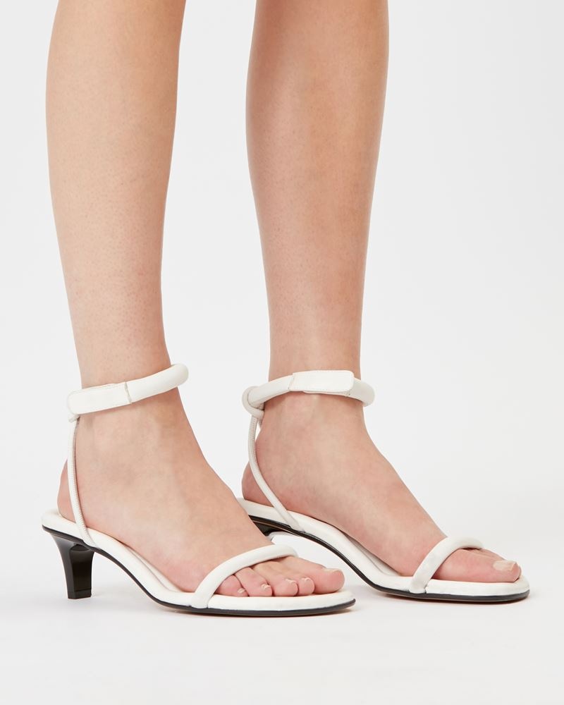 BERTEE LEATHER SANDALS - 4