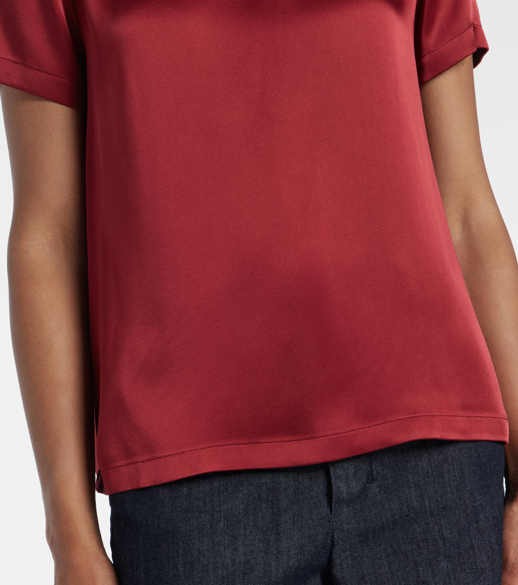 Rebecca satin T-shirt - 5