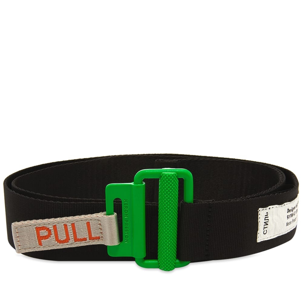 Heron Preston Grosgrain Tape Belt - 1