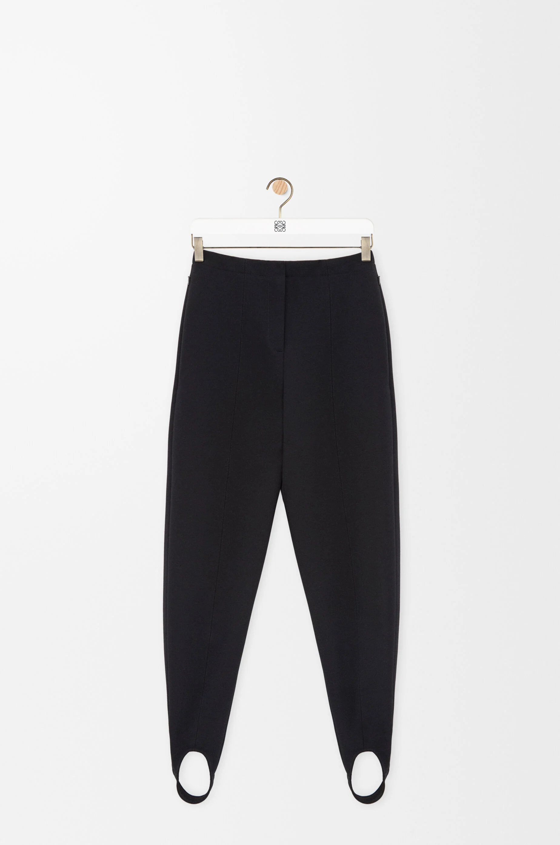 Stirrup trousers in stretch wool blend - 1