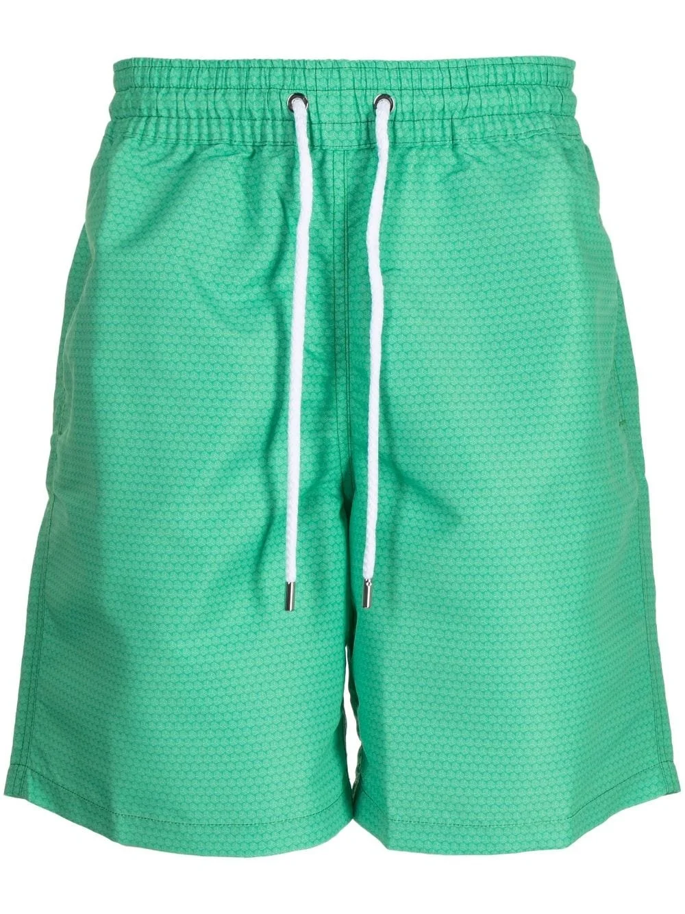 drawstring-waist swim shorts - 1
